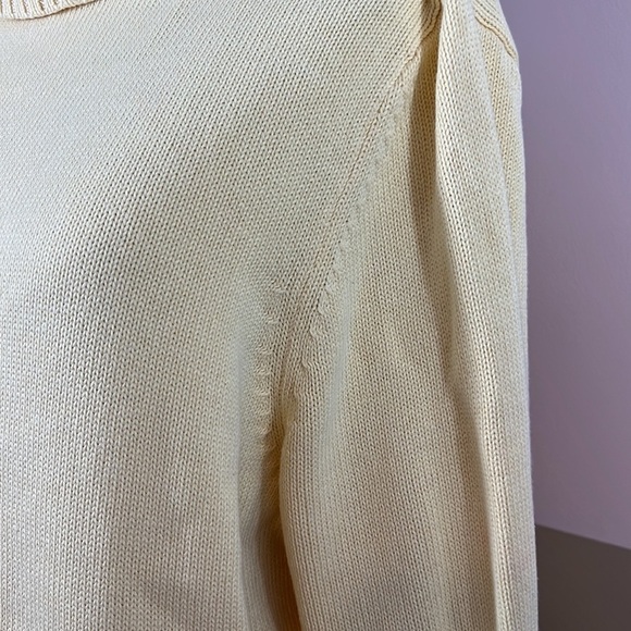 Croft & Barrow Yellow Turtleneck Sweater | Size XL - Picture 2 of 8
